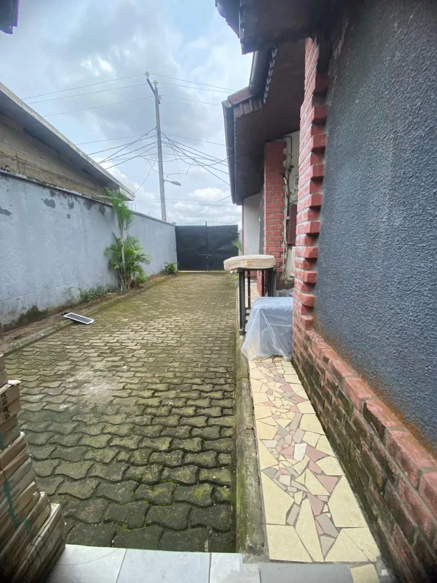 Duplex 05 chambres Ndogbong bordure route habitation ou bureau — Léa Group au Cameroun
